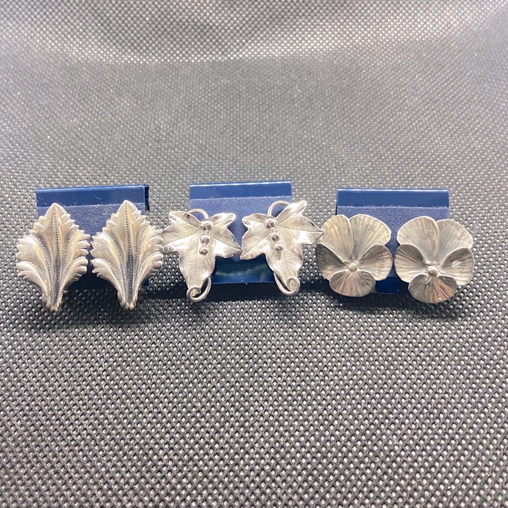 Vintage Screw Back Earring Lot